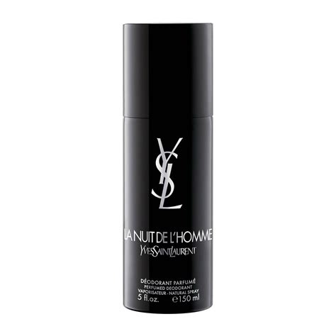 déodorant la nuit de l'homme yves saint laurent|la nuit de l'homme deodorant.